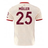 Pánský Fotbalový dres Bayern Munich Thomas Muller #25 2024-25 Třetí Krátký Rukáv